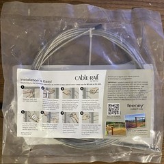 Feeney Cable Rail Assembly 6315-PKG 15ft Cable Rail Kit 1/8″ Diameter – PF1