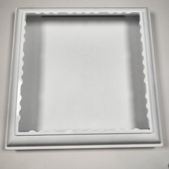 12” Aluminum Standard Capital Base with feature Endura Fluted Square Columns
