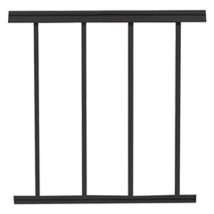 Superior Aluminum Rail Kit – Series 600 – 32in. H – 6ft. L – Level – Black