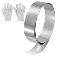 Aluminum Flashing Roll, 1.6″ x 6.56ft Aluminum Flashing Roofing Panels 0.2mm