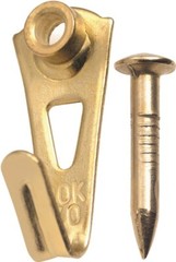 OOK 50035 PACK (3) Concrete/Brick Picture Hangers with Bendless Nails, 30 Lb