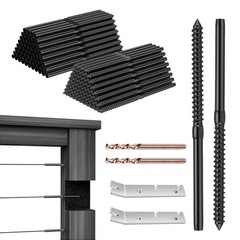 CKE 120 Pack Black T316 Stainless Steel Left&Right stainless steel