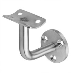 8 PCS Staircase Handrail Brackets Round Wood Metal Wall Mount 304 Stainless
