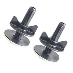 2Pcs High Rust Resistant Grey Faucet Hole Covers Decorative Sink Accessories