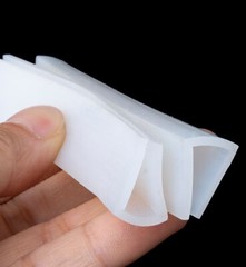 U Channel Edging Trim Seal Square U-Shaped Bumper Multiple Sizes Silicone Rubber