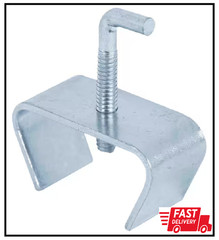1-1/4 In. Steel Bed Frame Rail Clamp Includes Screw Bolt 2-Pack Free Shipping