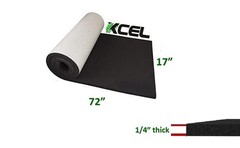 XCEL Extra Large, Value Roll, Sponge Neoprene Sheet with Adhesive 72 in x 17 …
