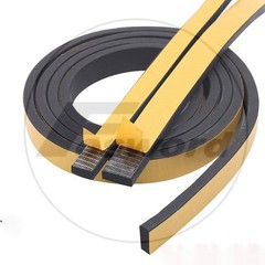 Self Adhesive Backed EPDM Foam Sponge Rubber Strip Roll Tape Sticky Seal 1 -40mm