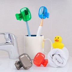4 Pack Travel Toothbrush Head Covers Toothbrush Protector Cap Brush Pod Case Pro