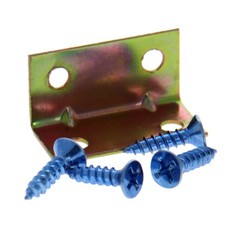 23x40mm 4×4 90 Degree Corner Brace Joint Right Angle Brackets With Screws