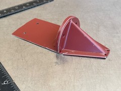 NEW Alpine Pad Style Colonial Red Snow Guard Model PD30AL51 Aluminum #1047