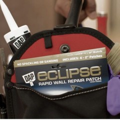 2 Pack DAP Eclipse Rapid Wall Repair Patch Includes 4 – 2″ Patches (8 Total) NEW