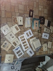 Wall Plates – various size, shapes, colors – some new, some open about 100