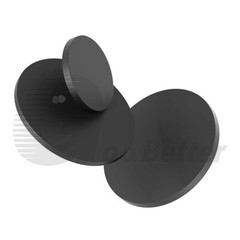 Solid Neoprene Round Rubber Pads Disc Sheet Diameter 5mm-350mm Thickness 1mm-8mm