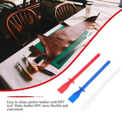 6pcs Glue Paint Tool Leather Craft Smear Glue Spreader DIY Leathercraft Supplies