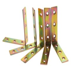 20-100mm Right Angle Bracket L-Shaped Corner Brace Shelf Iron Galvanized