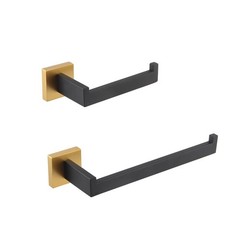 Gerzwy Bathroom Hardware Accessories Sets Stainless Steel 2-Pieces – Toilet