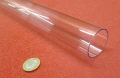 Polycarbonate Round Clear Tube / Tubing 1.50″ x 1.375″ (1 1/2″ x 1 3/8″)-944