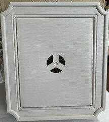 Mid America Vinyl Mount Master Mounting Block Original Scalloped 173 Mocha