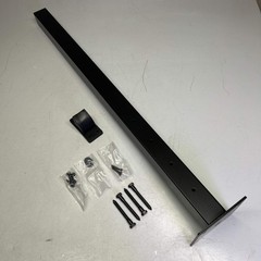 CITY POST Deck Post Mount w/ Pre Drilled Holes 36″ Black CPK20-0027-G-BLK