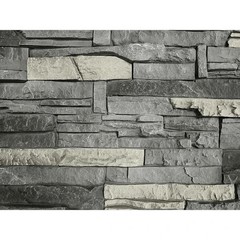 Stacked Stone Siding Panel 42 in. x 12 in. – Northern Slate Faux Stone