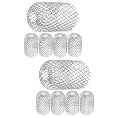 2 Count Leaf Filter Gutter Guards Roof Drain Strainer Downspout Blockers