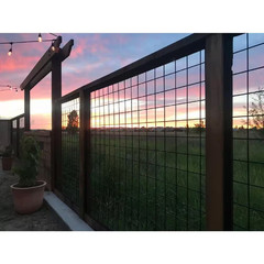 36 In. X 72 In. Wild Hog Black Metal Railing Panel (5-Pack)