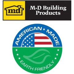 M-D Building Products 65770 2-1/2-Inch by 20-Feet Adhesive Back Vinyl Wall
