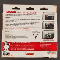 Window Insulation Kit, 42 x 62-In. -V73H
