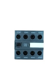 Ca4-31m contact block aux 3na 1nc front