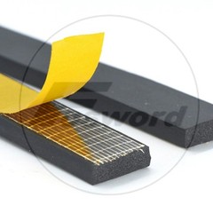 Self Adhesive Backed EPDM Foam Sponge Rubber Strip Roll Tape Sticky Seal 1 -40mm