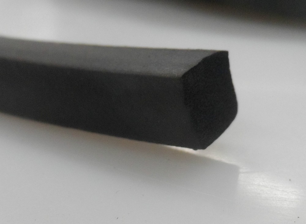 Weather Strip EPDM Sponge Rubber SEAL- 12mm x 12mm Section, 10 Meter ROLL