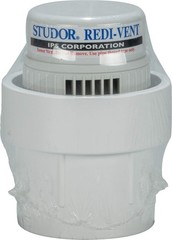 20346 Redi-Vent Air Admittance Valve with PVC Adapter, White, 1-1/2- or 2-Inch C