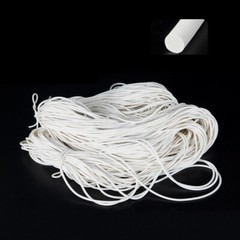 Silicone Rubber Sponge Strip Closed Cell Seal Round Rod White Foam Cord Φ 1-25mm