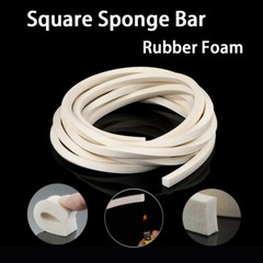 Silicone Rubber Sponge Bar Foam Sealing Strip White Foam Square Seal 2mm-30mm