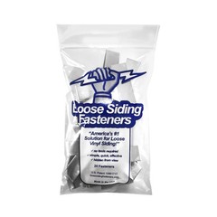 LOOSE SIDING FASTENERS Help Secure Loose Vinyl siding That Will not Lock Toge…
