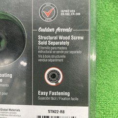 PACK 8 Simpson Strong Tie STN22-R8 Hex-Head Washer for Exterior Use