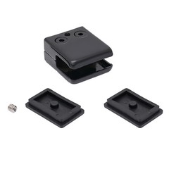 304 Stainless Steel Glass Clamps 8 Pack Black Glass Clamp Clip For 8-10mm Glass
