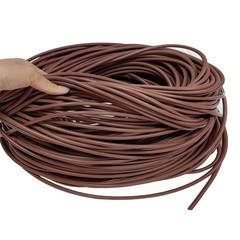 Black Brown Fluorine Rubber solid Round Sealing Strip O-ring Seal Cord Ø 2-18mm