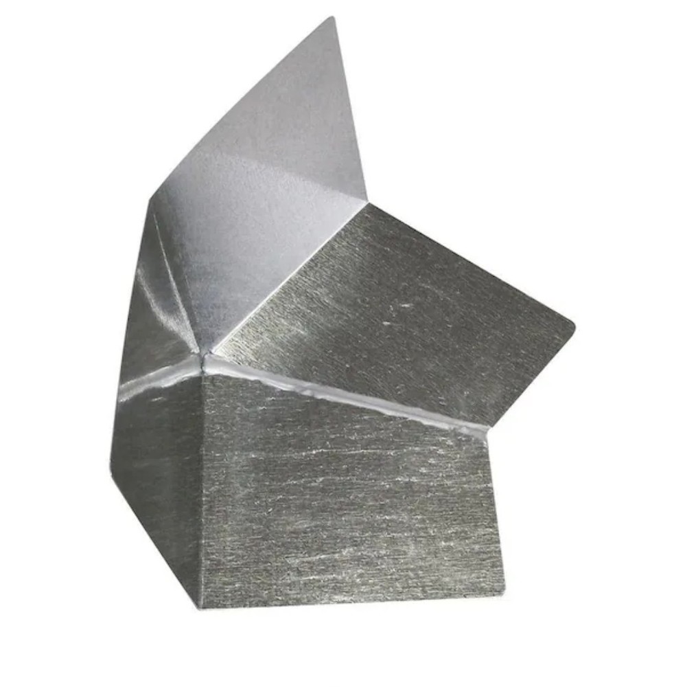 4 in. x 4 in. x 8 in. Galvanized Steel Step Kickout Flashing