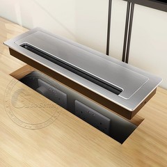 Computer square grommet insert Desk table cable tidy outlet USB Wire Cover