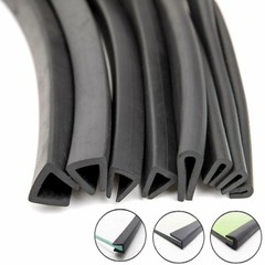 U-Profile Edge Protection Frame Profile Rubber Edging Trim Seal Black Slot1~12mm