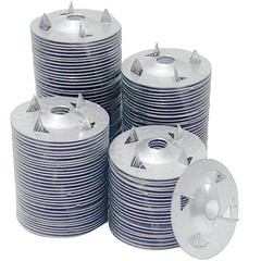 XJKJ 150 Pcs Foam Board Fasteners Washers, Washers for 1.145 inches, Silver