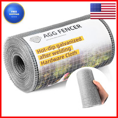 Aggfencer 8Inch X 25Ft Hardware Cloth 1/4 Inch Chicken Wire Fencing 23Ga Hot