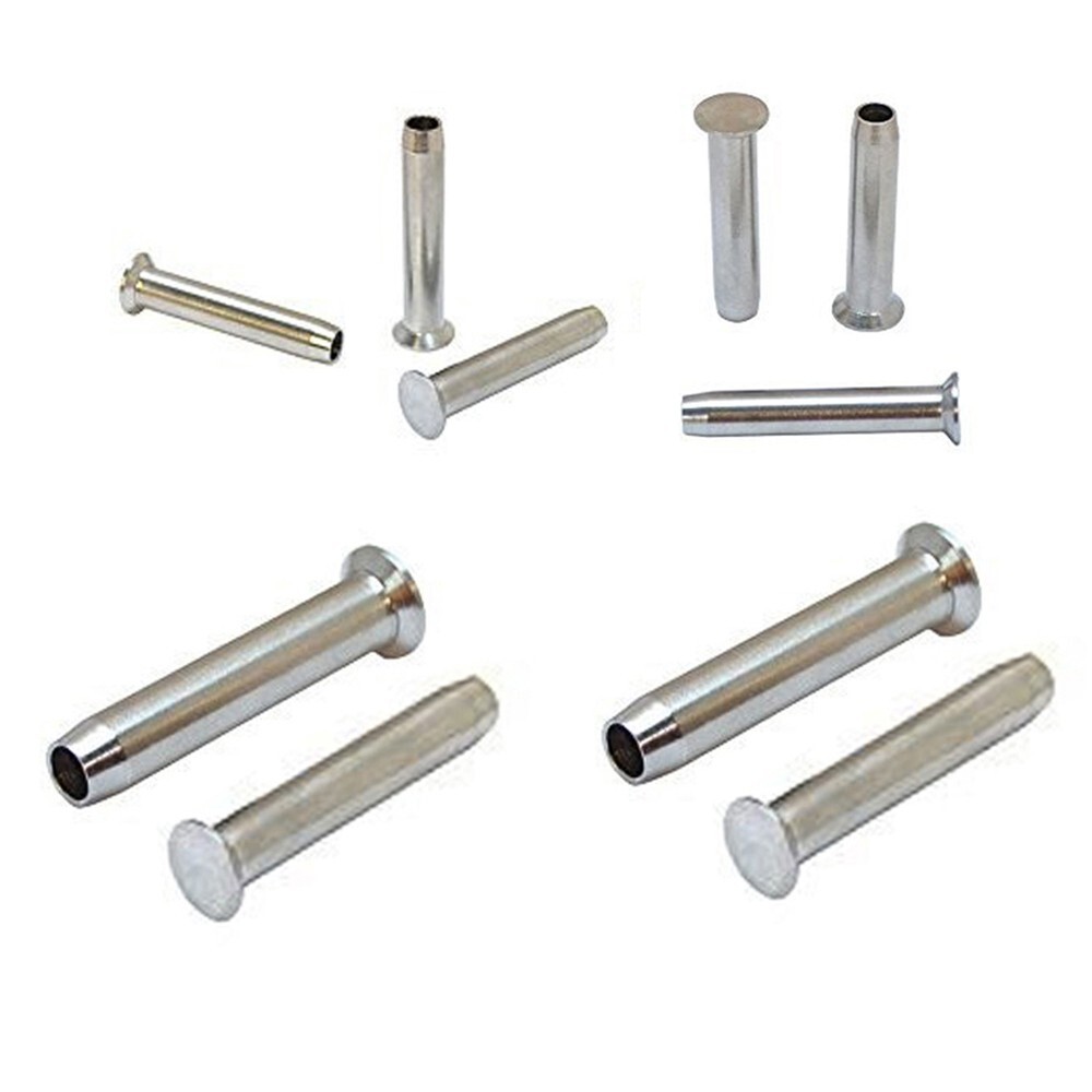 1/4” Stainless Steel T316 Swage Stemball For Wood Post Cable Railing 10 Pc