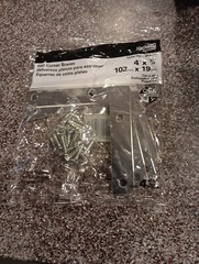 National Hardware 0.5-in x 0.75-in x 4-in Steel Flat Brace (4-Pack)