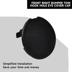 Front Right Bumper Impact Joint Cover Cap for Explorer 2011-2015 for Police Inte