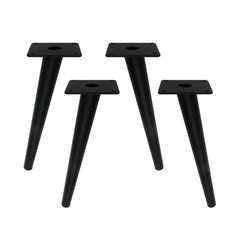 Geesatis 10 Inch Heavy Duty Furniture Legs Set Of 4 1000 Lbs Capacity Metal
