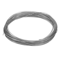 1/32″ 0.8mm 50ft 304 Stainless Steel Cable Wire Rope 7 x 7 Strands Coated