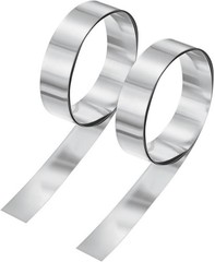 2-Pack Aluminum Flashing, 3.3ft x 0.6″ x 0.004″ LxWxT Aluminum Flashing Roll,…